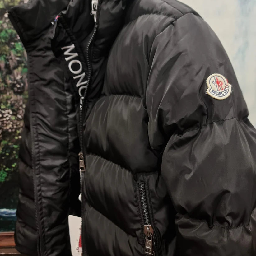 Μπουφάν Puffer Moncler Jacket Black Double
