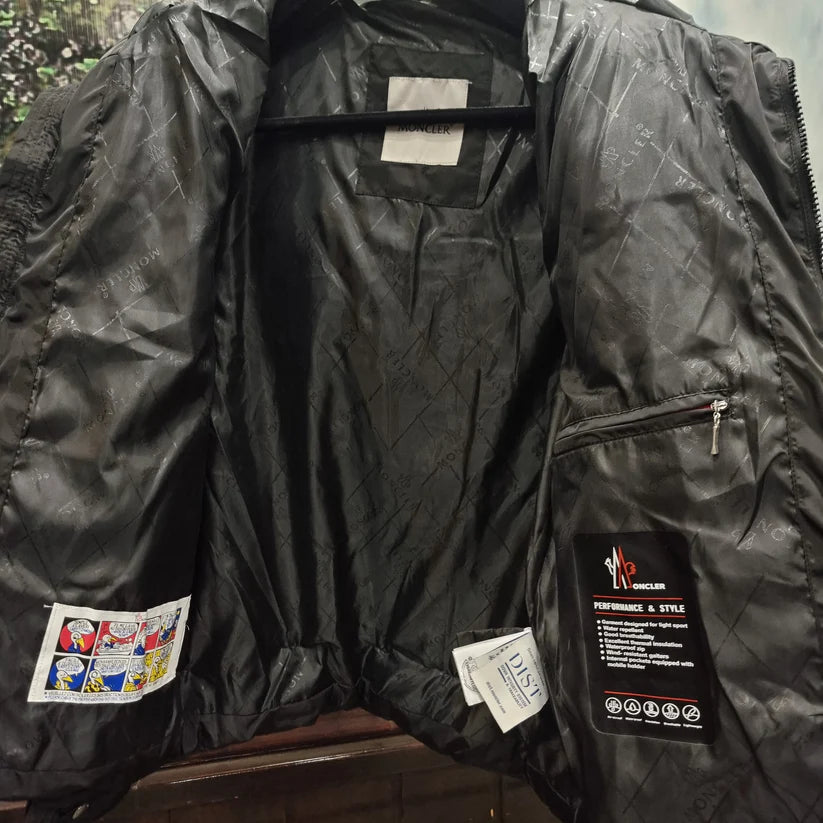 Μπουφάν Μακρύ Puffer Moncler Jacket Black