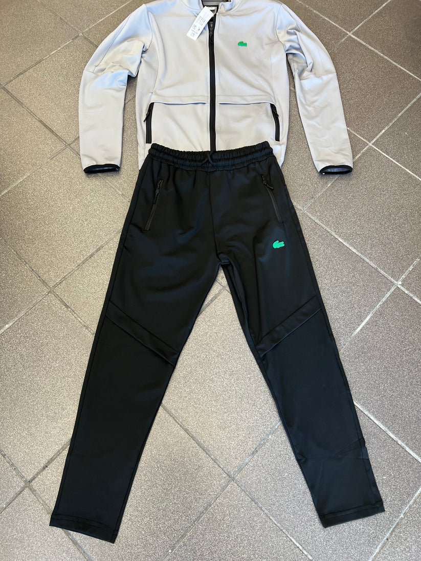 Σετ Φόρμας Lacoste Γκρί/Μαύρο