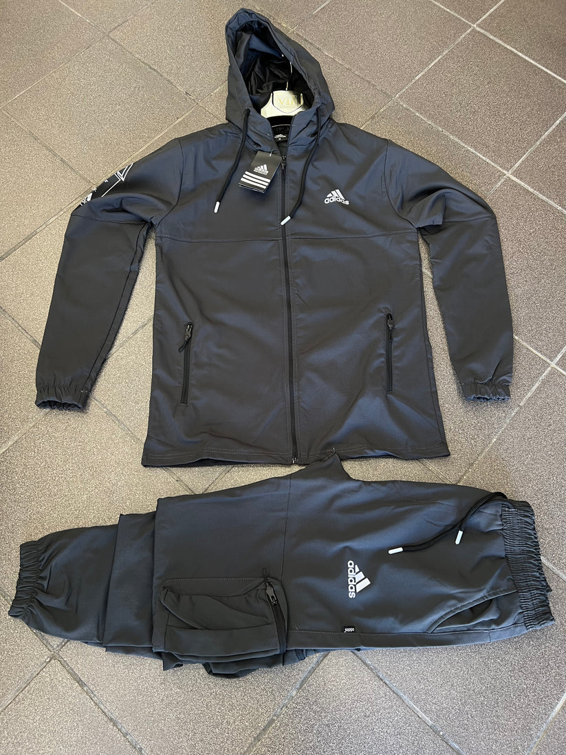 Σετ Φόρμας Adidas DarkGrey/Green